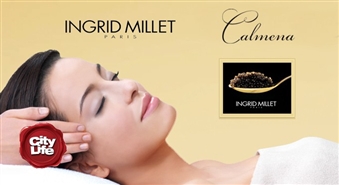 INGRID MILLET mitrinošā/barojošā procedūra sejas ādai Perle De Caviar ar kaviāra ekstraktu un jūras kolagēnu skaistumkopšanas salonā CALMENA – 50%