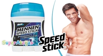 Svaigums jebkurā situācijā - vīriešu dezodorants MENNEN SPEED STICK LIGHTNING (60g)