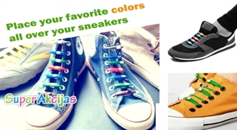 Шнурки - клипсы для обуви! Функциональное и модное дополнение к вашей повседневной обуви!