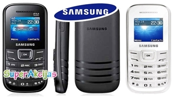 Мобильный телефон SAMSUNG с цветным экраном и 2 летней гарантией со скидкой 35%.