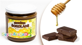 Вкусное и здоровое питание! Натуральный мед в шоколаде (320 гр) из Латвии!