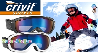 Vācijas zīmola "Crivit" bērnu slēpošanas un snovborda brilles!
