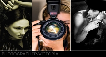 Super fotogrāfijas! Profesionāla ekspress fotosesija zelta rudens un romantiskās noskaņās īpaši Jums ar 62% atlaidi!