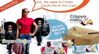 Конкурс - Поймай девушку десерт "Crispy", получи коробку "Crispy&Milky" и выйграй 50 LVL!