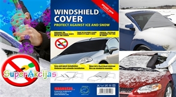 Pārsegs vējstiklam - aizsardzība pret ledu un sniegu katru ziemas dienu!
