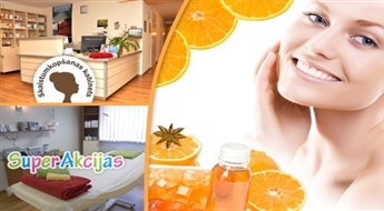 Апельсиновая процедура для лица, шеи и зоны декольте + массаж рук с маской из сладких апельсинов!