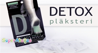 Plāksteri "Germanium DTX" ar 50% atlaidi! Inovatīvs produkts organisma attīrīšanai no toksīniem!