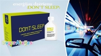 Попробуйте энергетический напиток нового поколения - DON’T SLEEP – вместо кофе!