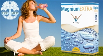 Uztura bagātinātājs spēkam un veselībai: Magnium Extra no EkoMed – 52%