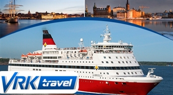 VRK-Travel: kruīzs Tallina-Helsinki-Stokholma ar transfēru Rīga-Tallina (17. - 19. novembris) - 46%