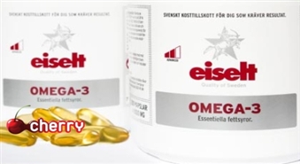 125 Eiselt Omega-3 kapsulas: zviedru kvalitātes zivju eļļa -50%