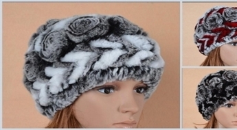 Пусть зима будет модной! Зимняя женская шапка из натурального меха -46%