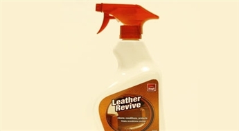 Средство для чистки и ухода  за кожей  3in1 Leather Revive  придаст блеск кожаным изделиям -55%