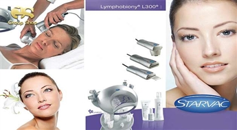 Ļaujiet savai sejai apstādināt laika ritumu! Sejas procedūra ar aparātu „Lymphobiony L300” ar atlaidi 58%!