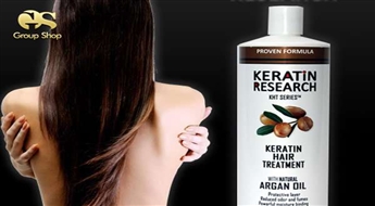 Jaunās paaudzes Brazīlijas keratīna matu ārstēšana (taisnošana)  “Keratin Research” salonā “Bella Beauty”  ar 50% atlaidi!