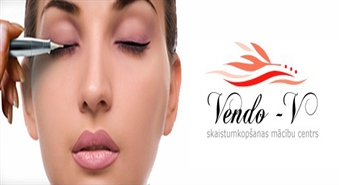 Permanentā grima procedūras (acu, uzacu vai lūpu) ar 50% atlaidi skaistumkopšanas salonā Vendo-V!