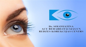 Paplašināta redzes skrīninga izmeklēšana Dr. Solomatina acu rehabilitācijas un redzes korekcijas centrā jebkurai vecuma grupai. Saglabā skaidru redzi!