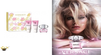 Komplekts Versace Bright Crystal EDT 50ml+ 50ml ķermeņa losjons+ 50ml dušas želeja ar 37% atlaidi!