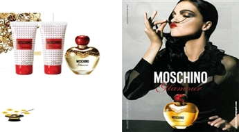 Komplekts Moschino Glamour EDP 5ml+ 25ml dušas želeja+ 25ml ķermeņa losjons ar 70% atlaidi!