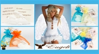 Aromātiska dāvana Ziemassvētkos- eņģelītis skaistā dāvanu maisiņā - no salonveikala “Eņģeļi” ar 50% atlaidi!