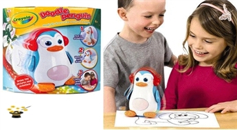 Ieprieciniet savu bērnu ar Maģisko Pingvīnu, kas prot zīmēt! Atlaide 50%!