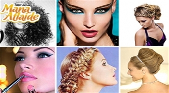 Vakara frizūra ar pinuma elementiem vai pēc Jūsu izvēles + Ekspress make-up + uzacu korekcija un krāsošana ar 50% atlaidi!