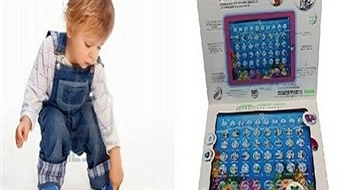 8.50Ls/12.09€ par bērnu rotaļu planšetdatoru, ar kura palīdzību Jūsu bērns varēs mācīties gan krievu, gan angļu valodu!