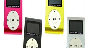 5.10Ls/7.26€ par ērtu, stilīga dizaina mini MP3 atskaņotāju ar austiņām!