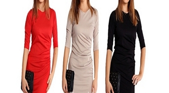 15.35€/10.79Ls par krāsainu un sievišķīgu kleitu no nesenās "Makadamia 2013" rudens kolekcijas! Eleganta vienkāršība!