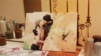 ARTWAY: Personīga dāvana - kanvas pulkstenis!