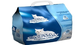 Catsan - Запирает запах на замок. Правильный кошачий туалет (5 л)