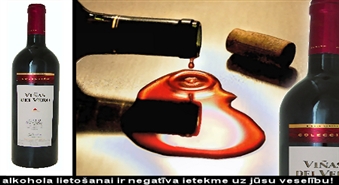Vīnu pazinēji ir sajūsmā! Spāņu sarkanvīns VINAS DEL VERO MERLOT 2003.gads