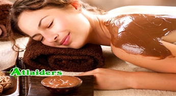 Izbaudiet šokolādes burvību! Šokolādes rituāls: visa ķermeņa pīlings + šokolādes ietīšana + ķermeņa masāža ar 52% atlaidi!