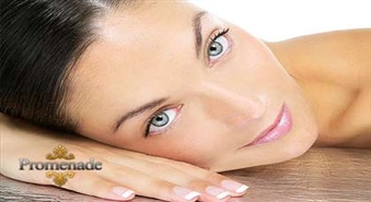 Процедура глубокой чистки кожи лица + пилинг + маска сужающая поры с натуральной косметикой "ANNA LOTAN".