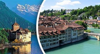 Знакомство со живописной Швейцарией со скидкой 34% АВИО-тур от туристической компании "Antario"!