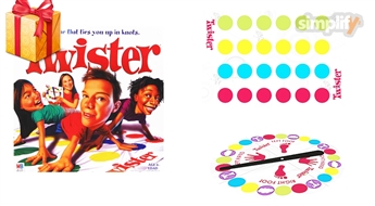 Зажигательная игра Twister на праздники и вечеринки