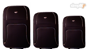Комплект дорожных чемоданов (3 размерa)