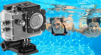 Triecienu un ūdensizturīga HD kamera