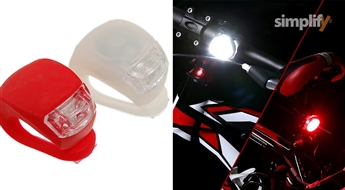 Drošības gaismas -  LED lukturi velosipēdam (2 gab.)