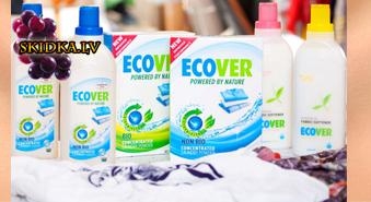ECOVER ekoloģisks šķidrais veļas mazgāšanas līdzekllis 1.5L ar 33% atlaidi!