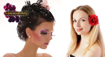 Esi burvīga!Stilista konsultācija+make up+maska, matu veidošana! -50%