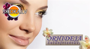 Dziļā sejas ādas tīrīšana + pīlings + ādas apstrāde ar ultraskaņu + dermatologa konsultācija salonā ''Orhideja''!