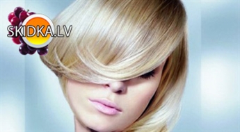 Cтрижка, покраска и укладка волос в салоне „Venezia” или „Eklektik” со скидкой 50%! Красивые, здоровые и блестящие волосы!