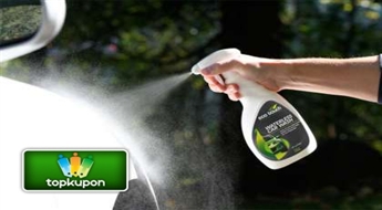 Jūsu uzmanībai inovatīvs automašīnu mazgāšanas līdzeklis  "Eco Touch Waterless Car Wash" + 2 Microfiber Towell!