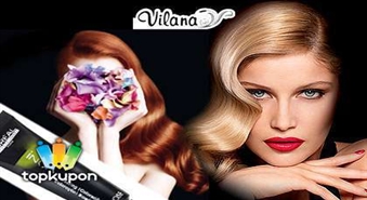 Бережное окрашивание волос инновационной краской INOA от L’Oreal в салоне Vilana со скидкой 50%!