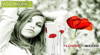 Sieviešu smaržas Kenzo Flower By Kenzo 50ml EDP (testeris) ar 40% atlaidi!