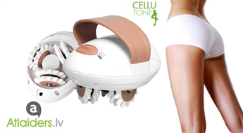 Efektīvs ķermeņa masažieris "Cellu Tone" – efektīvs cīņai ar celulītu un lieko svaru! Iegādājieties to tagad tikai par 14.99 EUR!