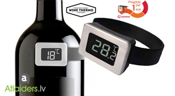 Термометр для винных бутылок Wine Thermo Насладитесь настоящим букетом вкусов!