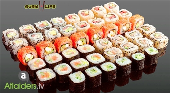 Sushi Life: богатый комплект суши Winter Set (46 шт.)!