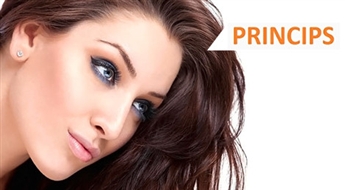 PRINCIPS (Liepāja): matu griezums + krāsošana vai balināšana + veidošana ar profesionālo Lakme kosmētiku - 45%